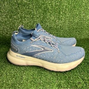 Brooks Glycerin StealthFit 20 Blue Pastel Lilac Running Shoes Women’s Size‎ 10 B